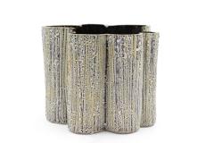 American Post War DiPasquale Bark Textured Vase - 4660489
