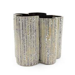 American Post War DiPasquale Bark Textured Vase - 4660490