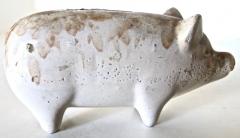 American Pottery Pig Bank Circa 1880 s - 2756185