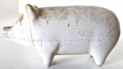 American Pottery Pig Bank Circa 1880 s - 2756209