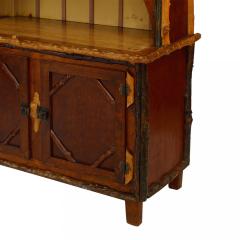 American Rustic Adirondack Style Cupboard - 4628593