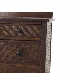 American Rustic Mission Dark Oak Chest - 4161598
