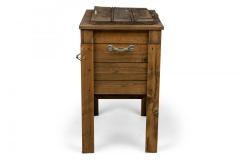 American Rustic Wooden Outdoor Modelo Cooler - 4672102