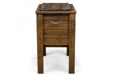 American Rustic Wooden Outdoor Modelo Cooler - 4672104