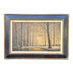 American School Landscape Oil Painting - 3451668