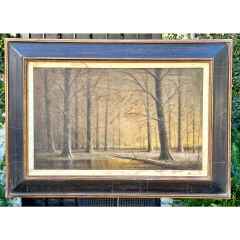 American School Landscape Oil Painting - 3451672