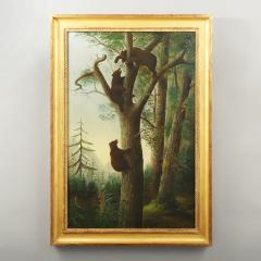 American School Three Bear Cubs Playing in a Tree - 4543018