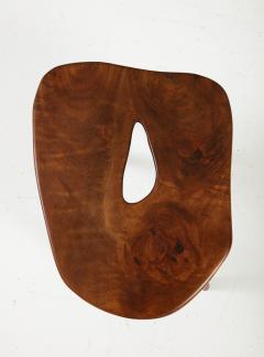 American Sculptural Mid Century Burl Wood Stool 1960s United States - 2937061