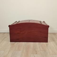 American Sheraton Bowfront Inlaid Chest Probably Massachusetts circa 1815 - 4346183