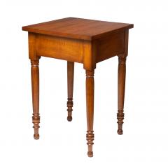 American Sheraton maple one drawer stand 1830 - 2324373