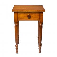American Sheraton maple one drawer stand 1830 - 2324374