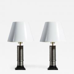American Stainless Steel Rollers Made into Lamp Bodies - 4023080