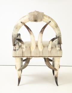 American Steerhorn Hide Chair - 4477044