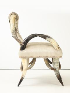 American Steerhorn Hide Chair - 4477045
