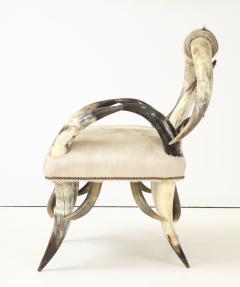 American Steerhorn Hide Chair - 4477049