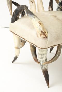 American Steerhorn Hide Chair - 4477053