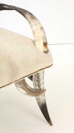 American Steerhorn Hide Chair - 4477054