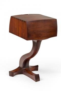 American Studio Crafts Movement Walnut Two Drawer Stand - 1223895