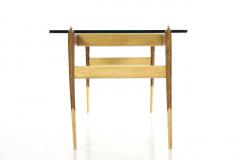 American Studio Made Walnut and Maple Coffee Table - 724862