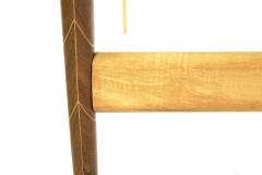 American Studio Made Walnut and Maple Coffee Table - 724863