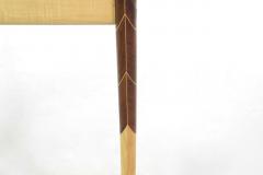 American Studio Made Walnut and Maple Coffee Table - 724867