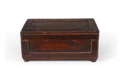 American Tramp Art Wooden Box - 4408119