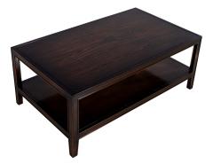 American Transitional Mahogany 2 Tier Coffee Table - 2659421