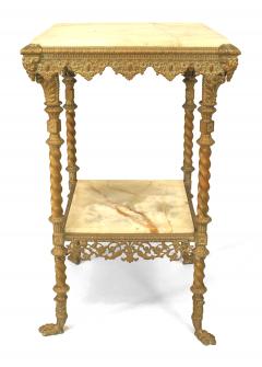 American Victorian Brass End Table - 1438304