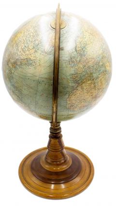 American Victorian Brass Meridian Globe - 4652319