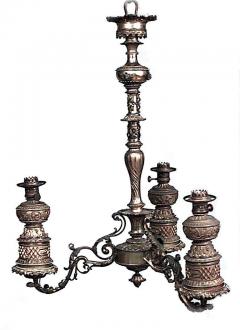 American Victorian Bronze Chandelier - 4169083
