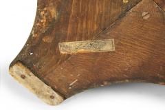 American Victorian Carved Oak and Brass Coat Hatrack - 4661961