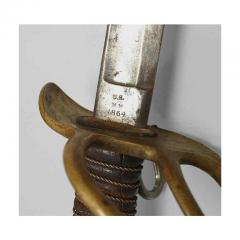 American Victorian Civil War sword with metal sheath - 4667573