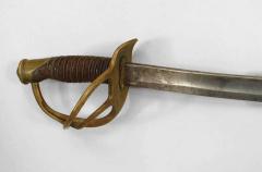 American Victorian Civil War sword with metal sheath - 4667574