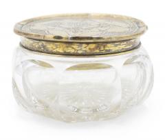 American Victorian Crystal Powder Box - 4675023
