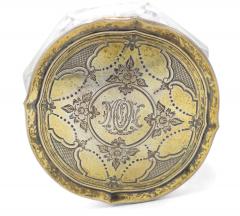 American Victorian Crystal Powder Box - 4675024