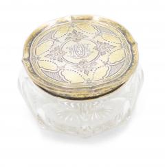 American Victorian Crystal Powder Box - 4733355