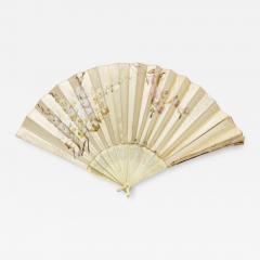 American Victorian Decorative Hand Fan - 4720726