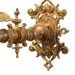 American Victorian Eastlake Bronze Wall Sconce - 4670417