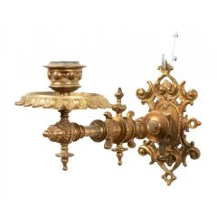 American Victorian Eastlake Bronze Wall Sconce - 4734992