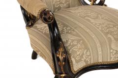 American Victorian Ebonized Arm Chair - 1404198