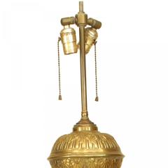 American Victorian Faux Briarwood Lamp - 4652852