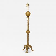 American Victorian Faux Briarwood Lamp - 4700901