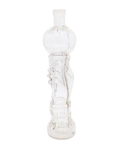 American Victorian Hand Shaped Glass Decanter - 4667608