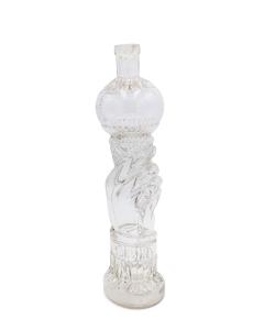 American Victorian Hand Shaped Glass Decanter - 4667612