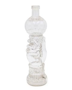 American Victorian Hand Shaped Glass Decanter - 4667613