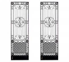 American Victorian Iron Filigree Gates - 4662066