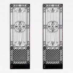 American Victorian Iron Filigree Gates - 4662069