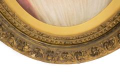 American Victorian Lady with Flowers Portrait - 4516752