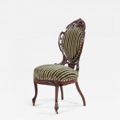 American Victorian Laminated Striped Side Chair - 4729020