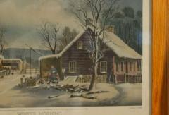 American Victorian Landscape of Winter Morning - 4516318